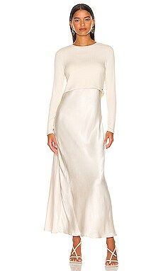 n:philanthropy Mima Dress in Bone from Revolve.com | Revolve Clothing (Global)