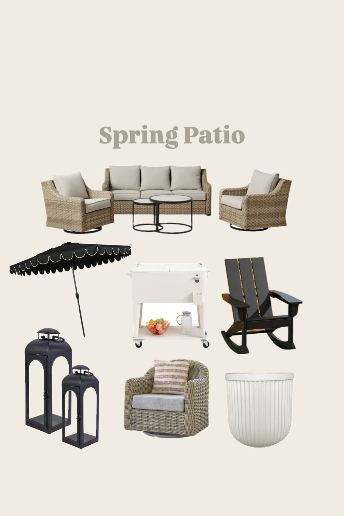 Spring patio finds from Walmart  

#LTKSaleAlert #LTKSeasonal #LTKHome