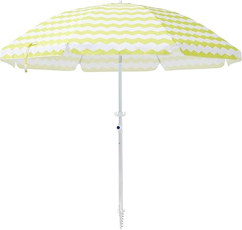 Bumblr 8.5ft Beach Umbrella with Sand Anchor & Tilt Mechanism Outdoor Sunshade Portable Umbrella ... | Amazon (US)