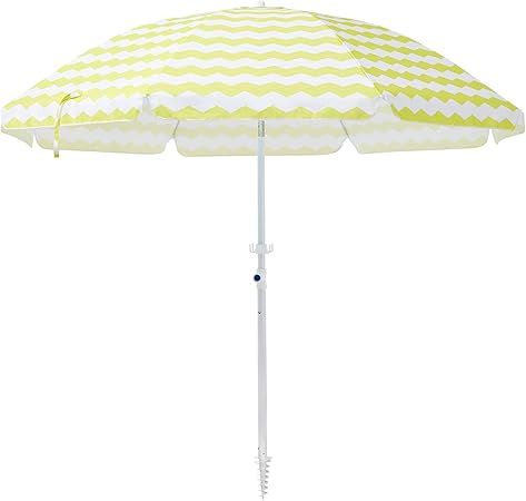 Bumblr 8.5ft Beach Umbrella with Sand Anchor & Tilt Mechanism Outdoor Sunshade Portable Umbrella ... | Amazon (US)