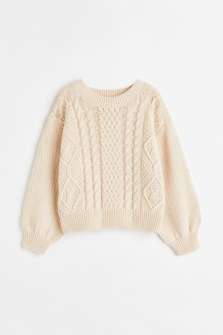 Cable-knit Sweater | H&M (US + CA)