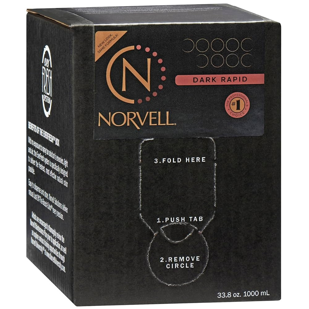 Norvell Premium Sunless Tanning Solution - One Hour Rapid, 1 Liter Box | Amazon (US)