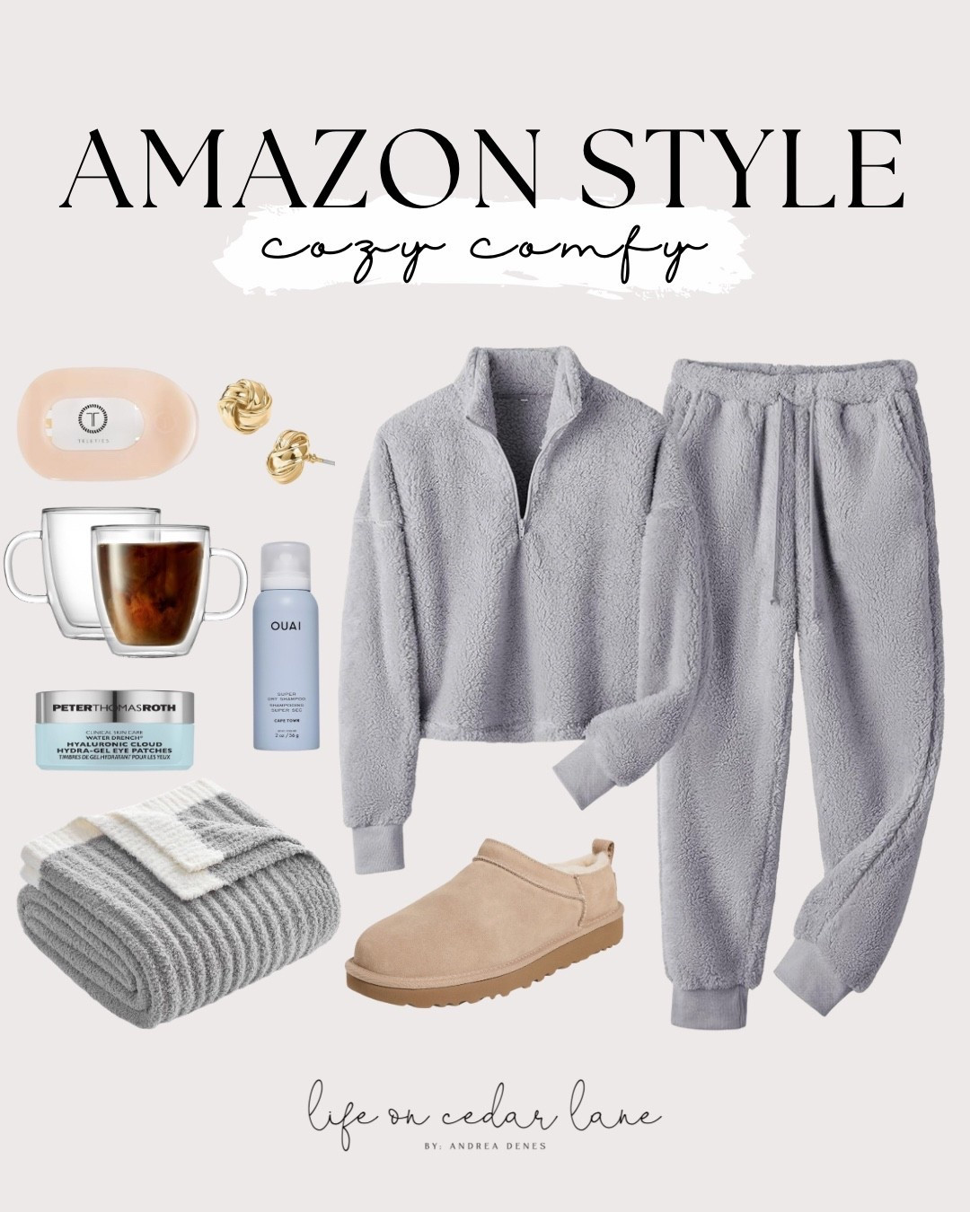 Amazon cozy style! Discover these comfy items perfect for a relaxing day at home. #amazonstyle #relaxday

#LTKselfcare #LTKOver40 #LTKSaleAlert