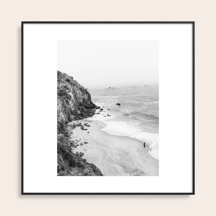 MALIBU COAST / California Framed Art Print | Society6