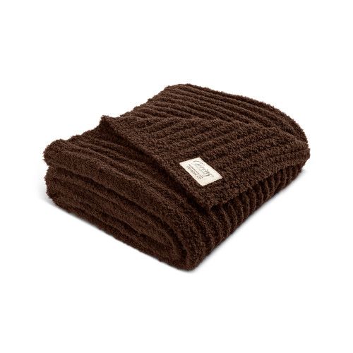 Espresso Giving Blanket - Giving Collection Knit Fabric Men's | DEMDACO