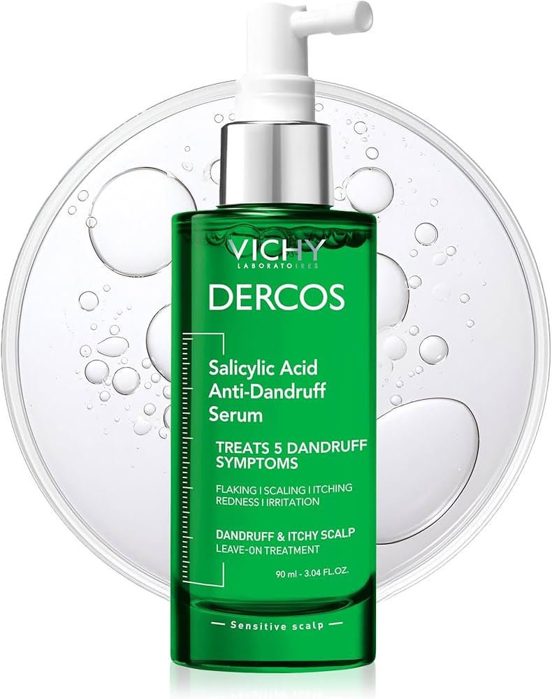 Dercos Salicylic Acid Anti-Dandruff Treatment, Scalp Treatment Targets Dandruff Symptoms & Leaves... | Amazon (US)