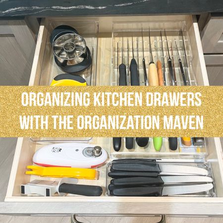Organizing Kitchen Drawers #LTKorganization #LTKunder25 #LTKkitchen 

#LTKhome