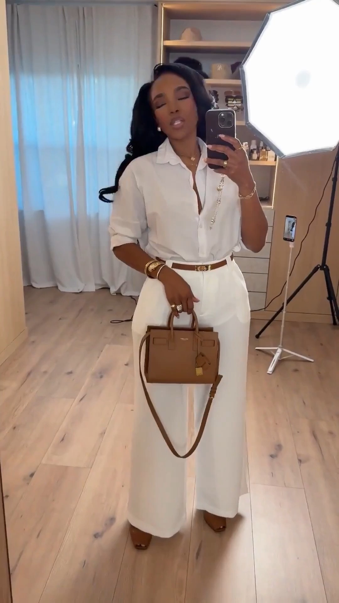 Scroll to shop! ✨ Everything from this look is linked below. 👇🏽    

Wearing: Size Small | 5’4” | 140 lbs  

📲   Download the FREE LTK app & follow me (@kirasfashionfinds) to shop all my daily finds.  #LTKootd #LTKPetite #LTKU