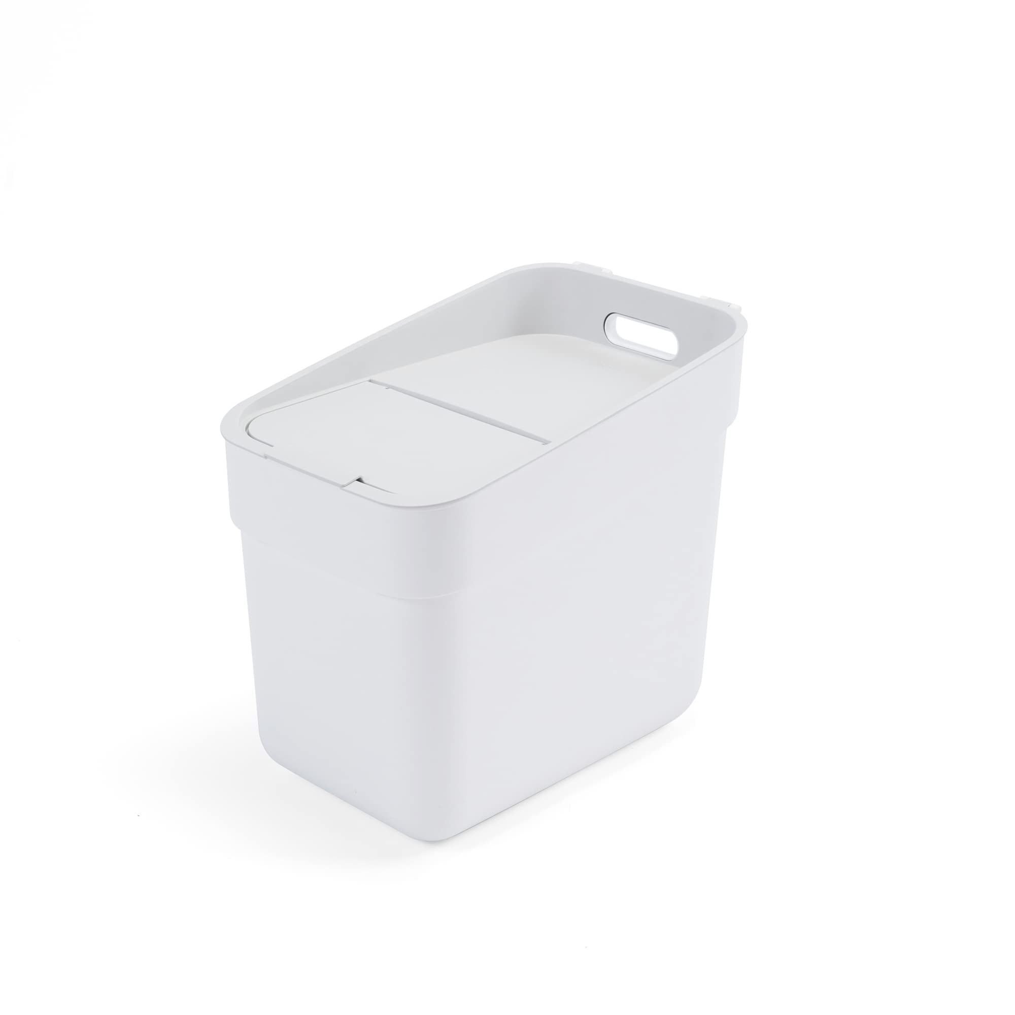 Curver Ready to Collect 100% Recycled 20L Kitchen Accessories Recycling Lift Top Bin White Light ... | Amazon (UK)