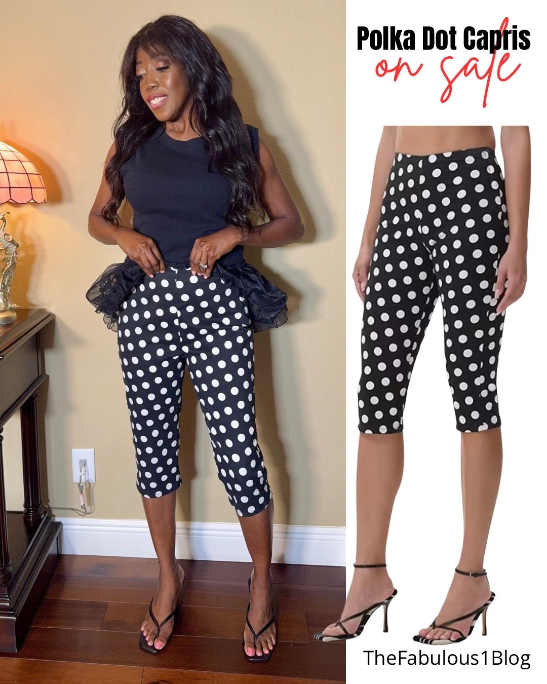 This polka dot capri pants are on sale. Runs small. I sized up to a 28 (usually wear 26) 
Also added a few other favorites. 

Fall Outfits, Polka Dots, Capri Pants, Casual Outfits, 

#LTKSeasonal #LTKWorkWear

#LTKOver40 #LTKootd #LTKSaleAlert