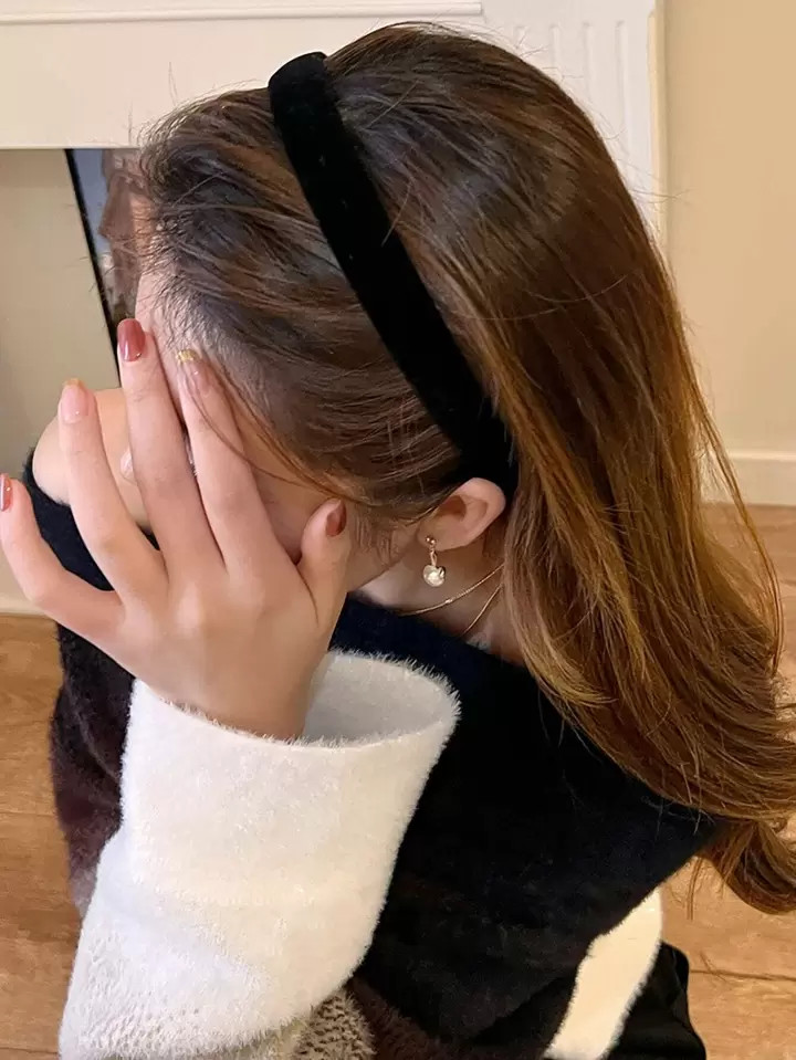 1pc Solid Elegant Wide Headband | SHEIN