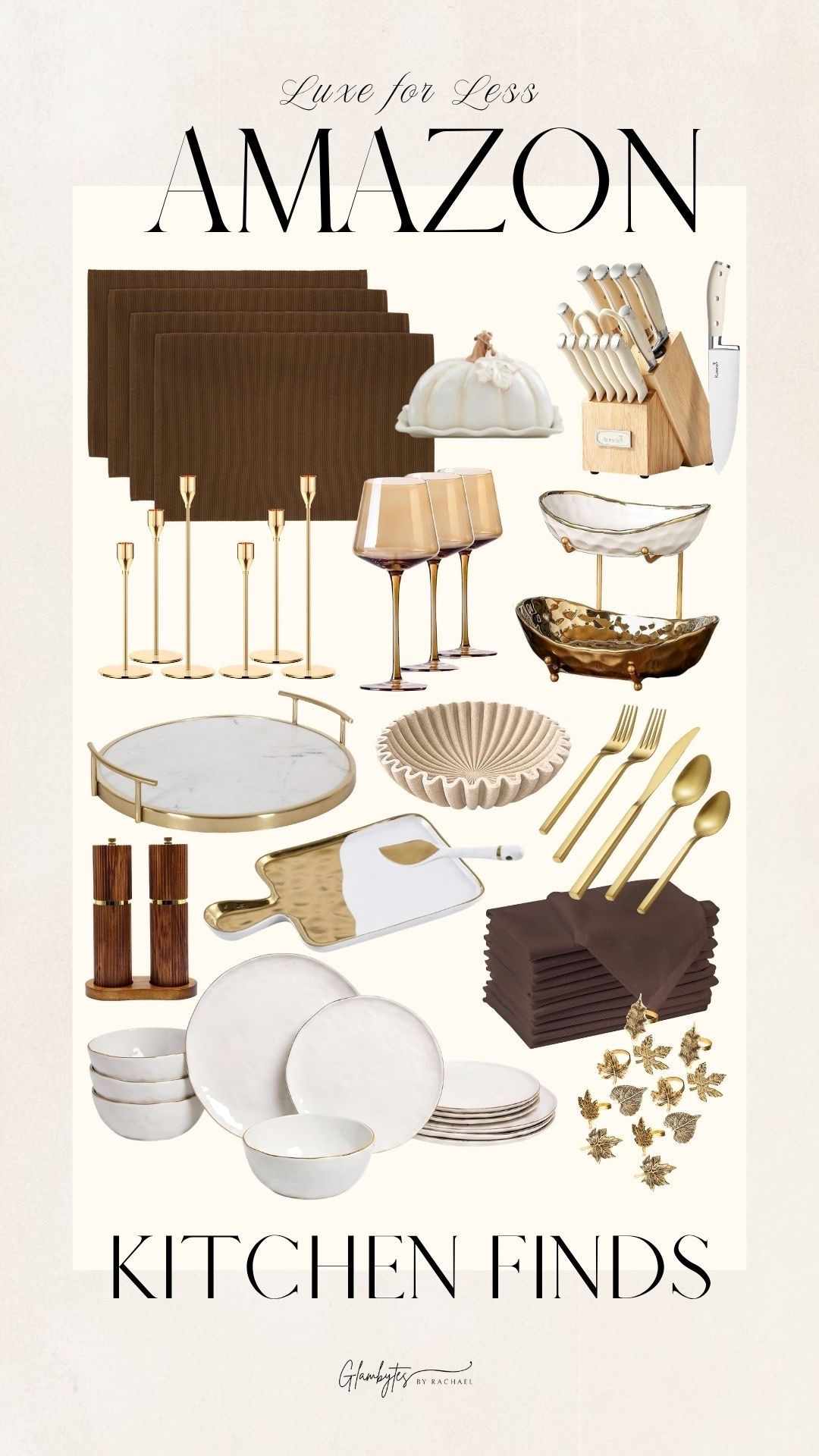 Amazon luxe for less: kitchen edition 🍂✨

#LTKHome #LTKSeasonal
