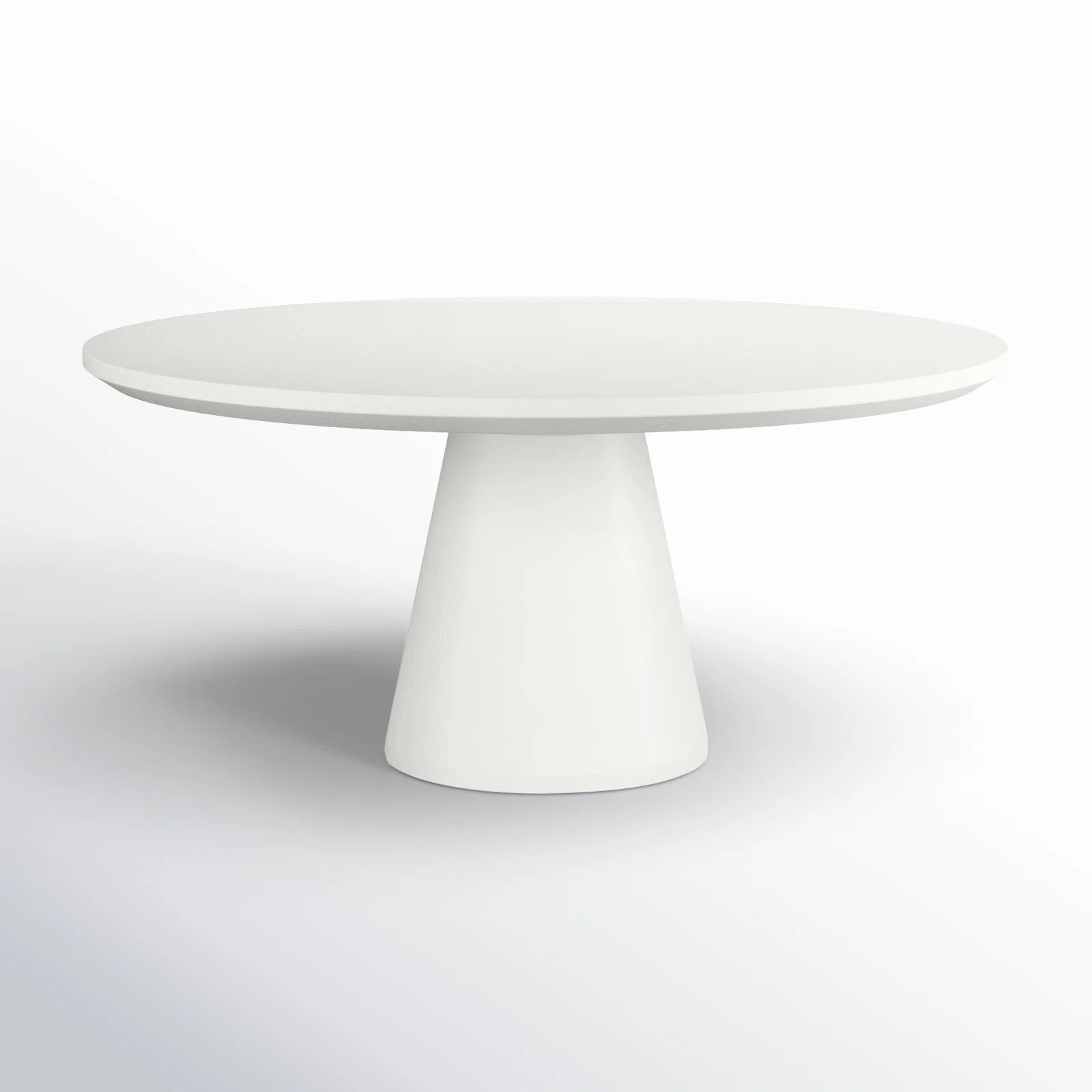 Delijah Round Concrete Outdoor Dining Table | Wayfair North America