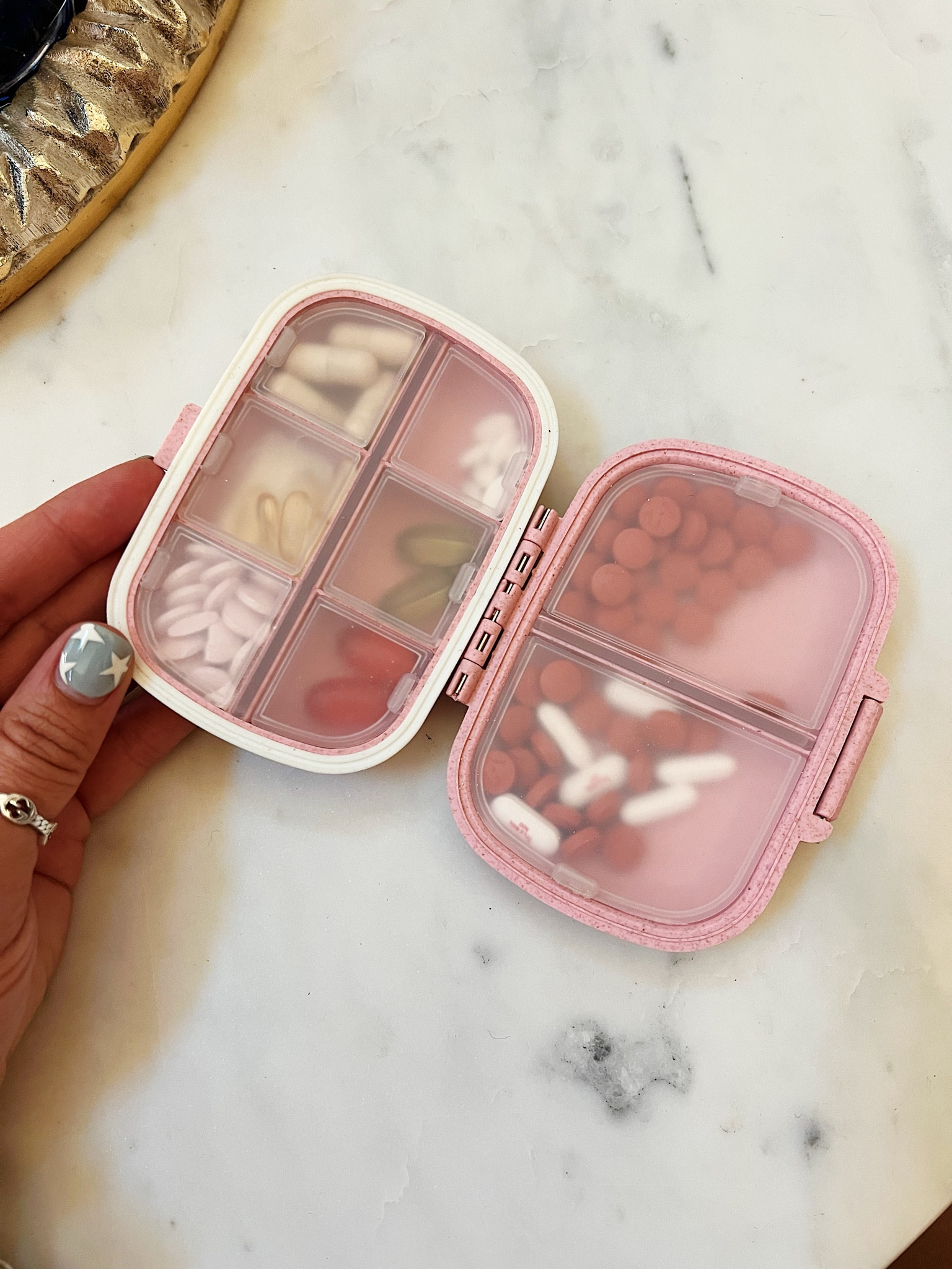 Travel pill organizer on sale for $5 for Amazon prime day! 💊 

#LTKSeasonal #LTKSaleAlert #LTKTravel