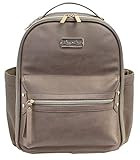 Itzy Ritzy Mini Diaper Bag Backpack – Chic Mini Diaper Bag Backpack with Vegan Leather Changing Pad, | Amazon (US)