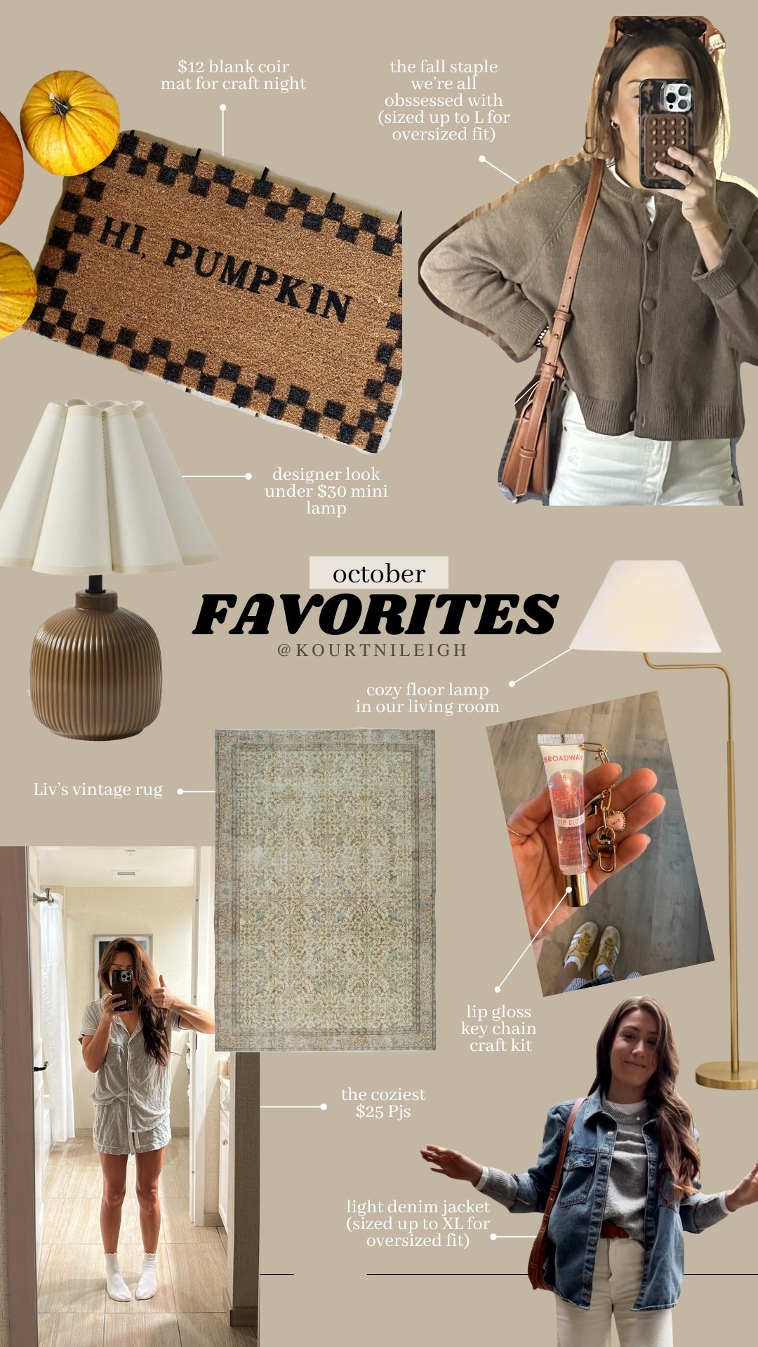 October favorites are always the best to look back on! 

#LTKFindsUnder100 #LTKSeasonal #LTKPetite