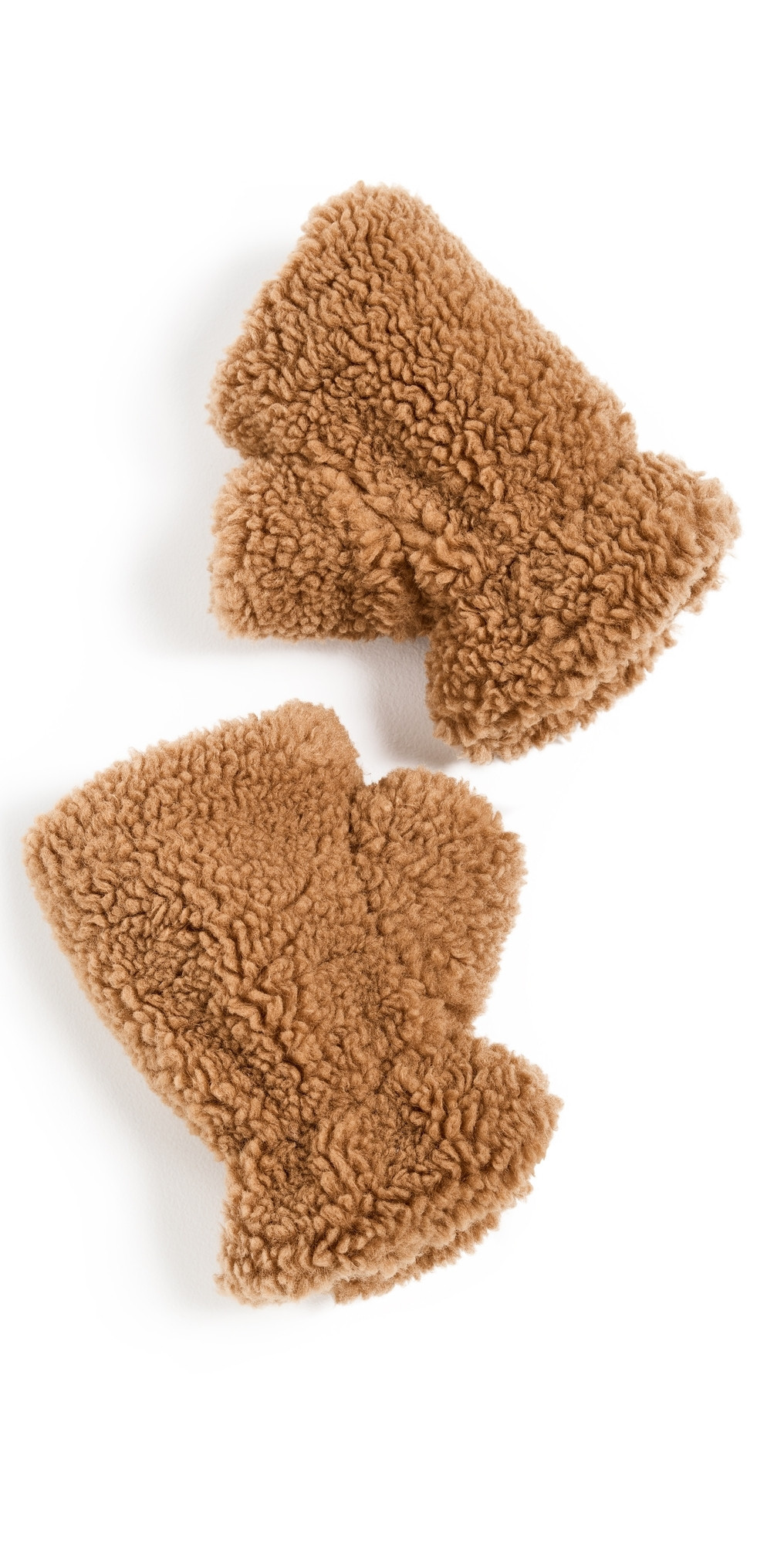 Apparis Ariel Boucellete Fingerless Gloves Hazelnut One Size | Shopbop
