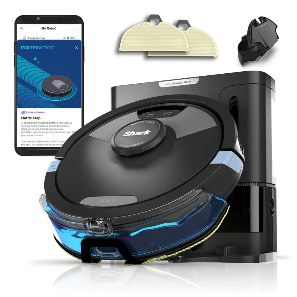 Shark Matrix™ Plus 2-in-1 Self-Empty Robot Vacuum and Mop | SharkNinja