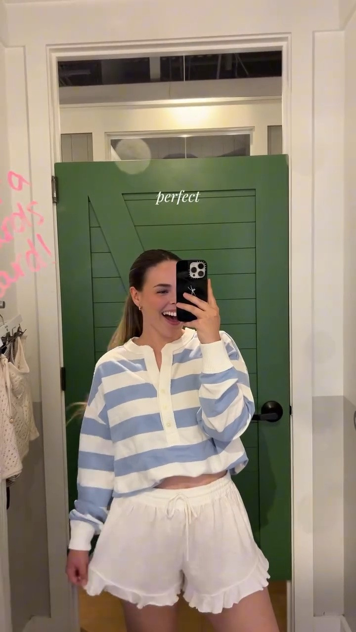 cozy girl summer w @aerie perf for swim coverups!🌊🐚 #AerieREAL #AeriePartner #Ad