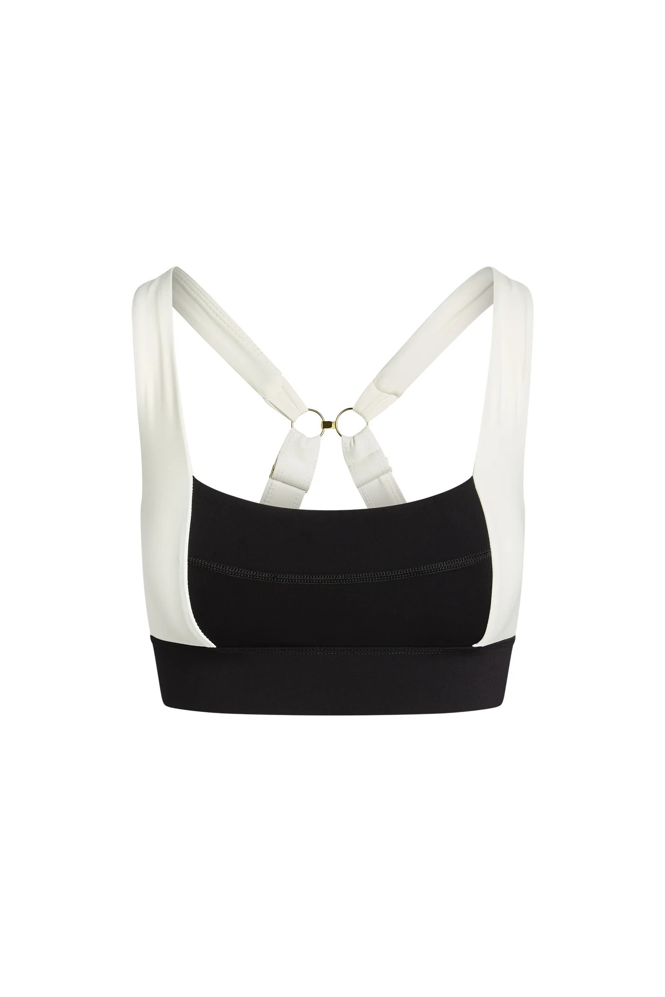 Arches “The Tash Bra” - Black/Ivory | Monday Swimwear