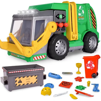 Maxx Action 3-N-1 Maxx Recycler - Toy Garbage Truck with Joystick Controllers and Miniature Trash... | Target
