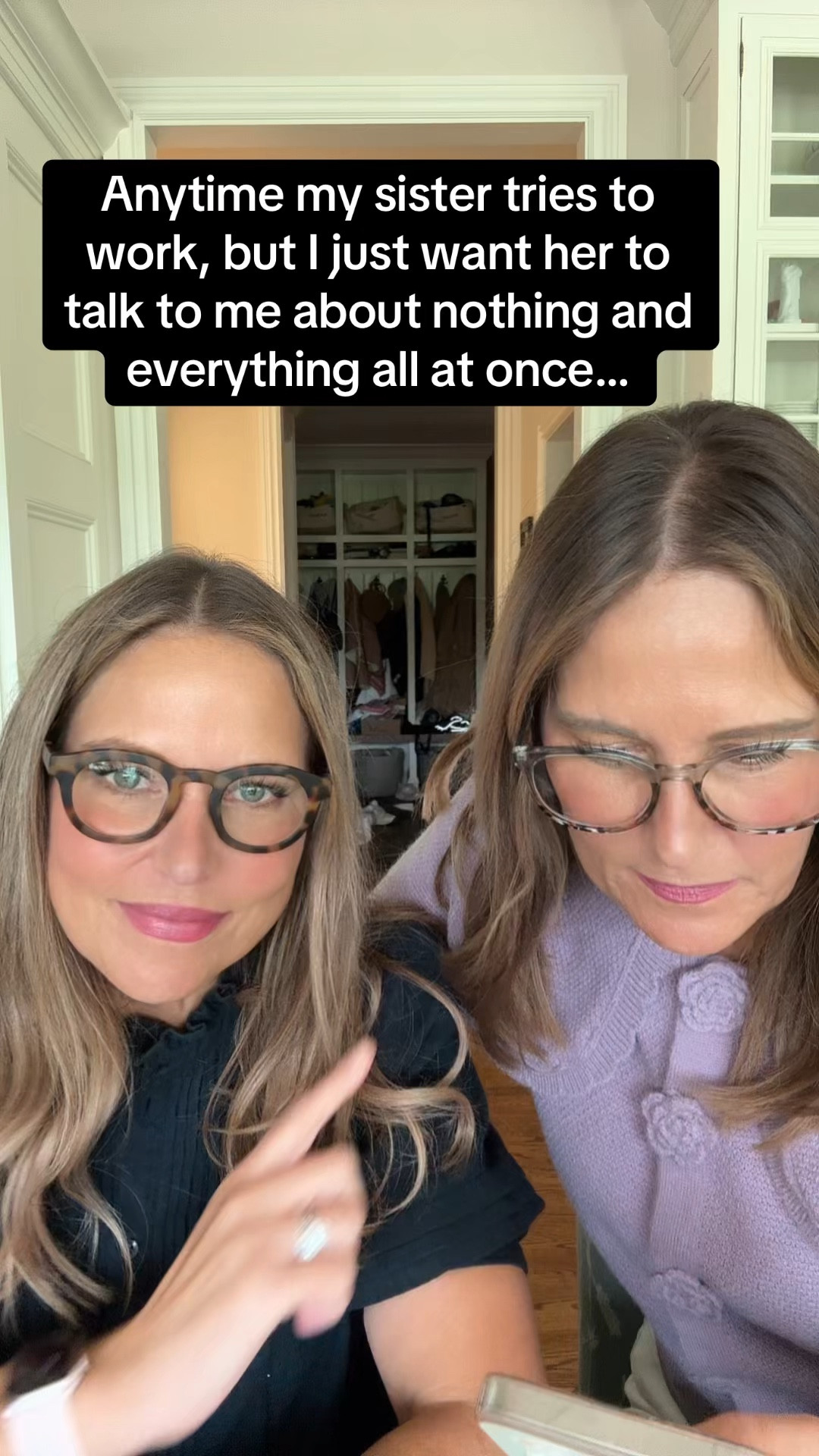 Anyone else just want to talk to their bestie about nothing and everything all at once?  

To shop click link in bio to LTK or Amazon storefront! On Amazon it will be in the August List!

Everything is linked on our profile in the @shop.Itk app.

Direct url to our LTK >> https://www.shopltk.com/explore/Tandttwintalk

Direct url to our Amazon Storefront >> 
https://www.amazon.com/shop/tandttwintalk

Don’t forget to follow us @tandttwintalk 👯‍♀️

 #over40style #over30style #over60style #relateable #sisters #besties #bestfriends #over50style

#LTKVideo #LTKOver40 #LTKFindsUnder50