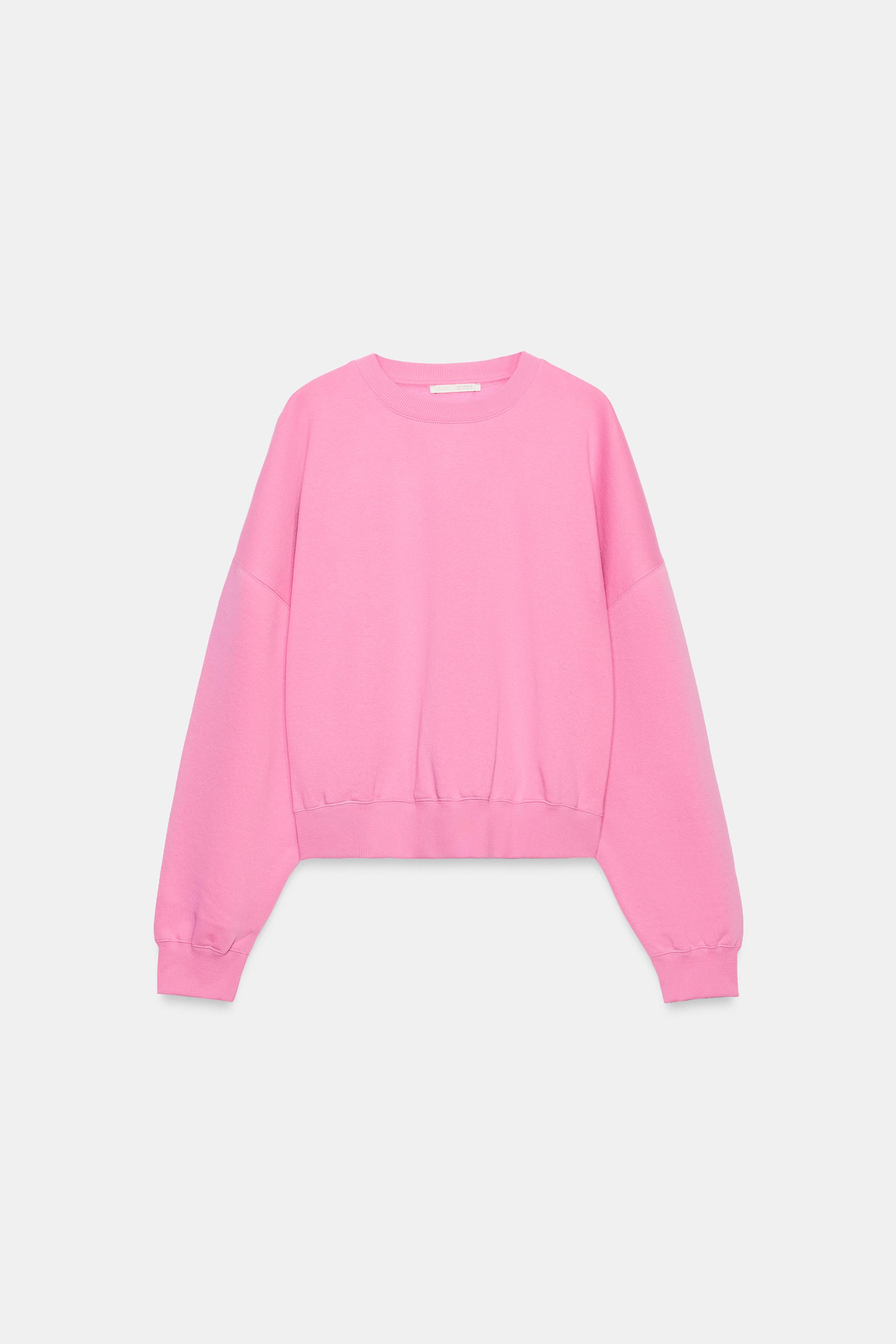 BASIC PLUSH SWEATSHIRT | Zara UK