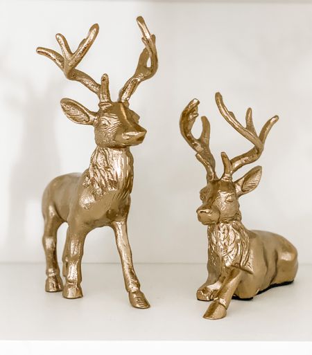 These gorgeous gold deer are now 30% off and available to ship!  These will go quick!  

#LTKhome #LTKsalealert #LTKHoliday