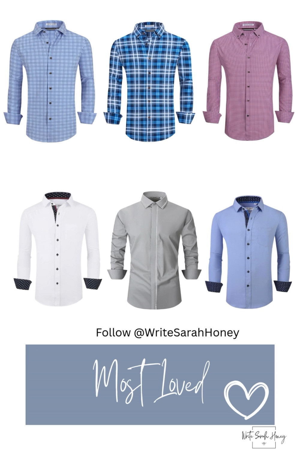 Most Loved ✨ Men’s Edition!  Shop Best Seller Men’s Dress Shirts!! 
Tap to shop & make sure you’re following Write Sarah Honey on LTK so you never miss the best finds!

#mensfashion #Oxfordshirts #Mens #Dress




#MostLoved #LTKFinds #LTKStyle #LTKFashion #LTKSale #LTKTrend
#ViralFinds #TrendingNow #AddToCart #FashionFavorites #OutfitInspo
#AccessoryAddict #ShoeCrush #BagObsession #JewelryLovers
#GiftGuide #HolidayShopping #DailyObsessed #ShopLTK #ShopNow

#LTKGiftGuide #LTKHoliday #LTKMens