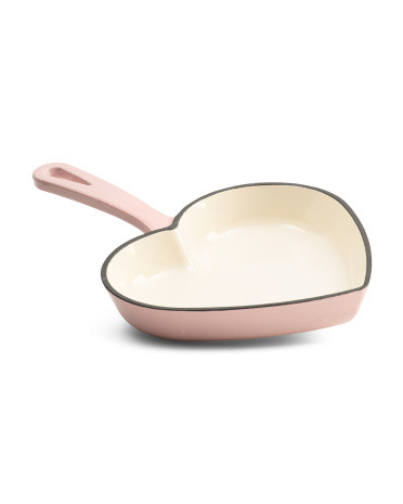 9in Heart Shaped Cast Iron Fry Pan | Marshalls