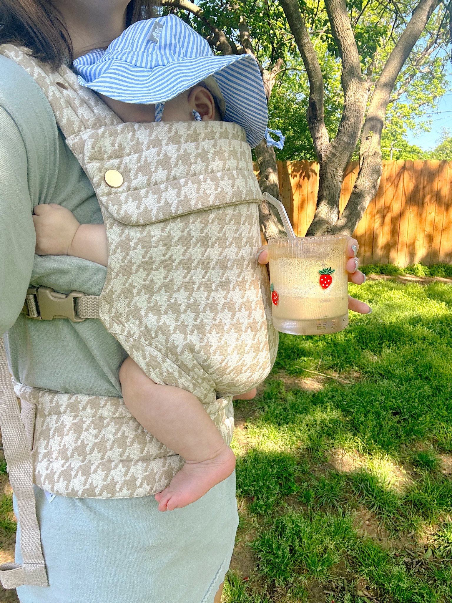 baby carrier, baby sun hat, spring vibes, Anthropologie glass, iced coffee glass 

#LTKBaby #LTKSeasonal #LTKKids