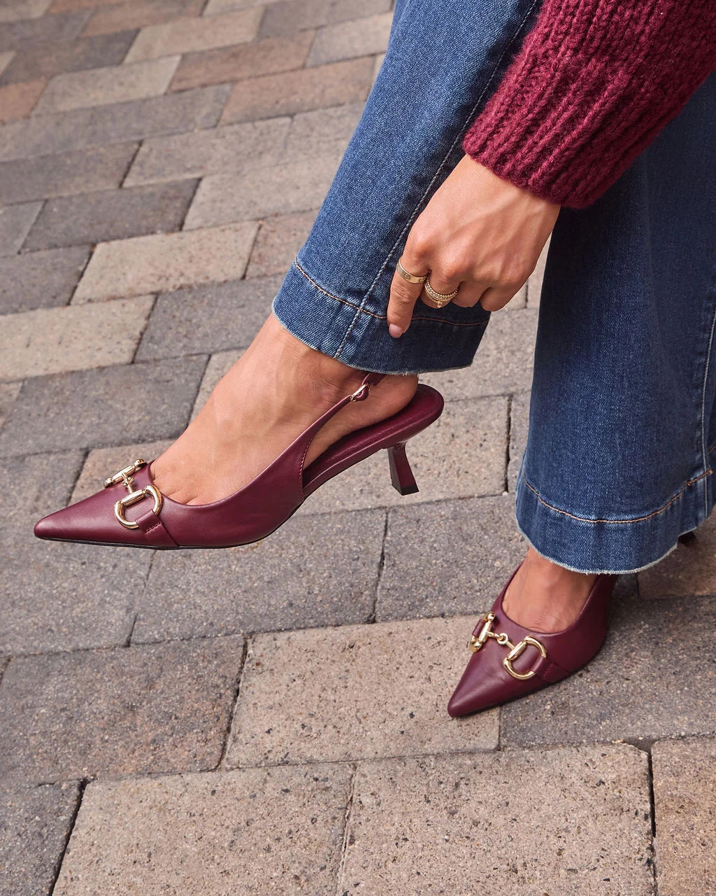 Olivia Slingback Heels | VICI