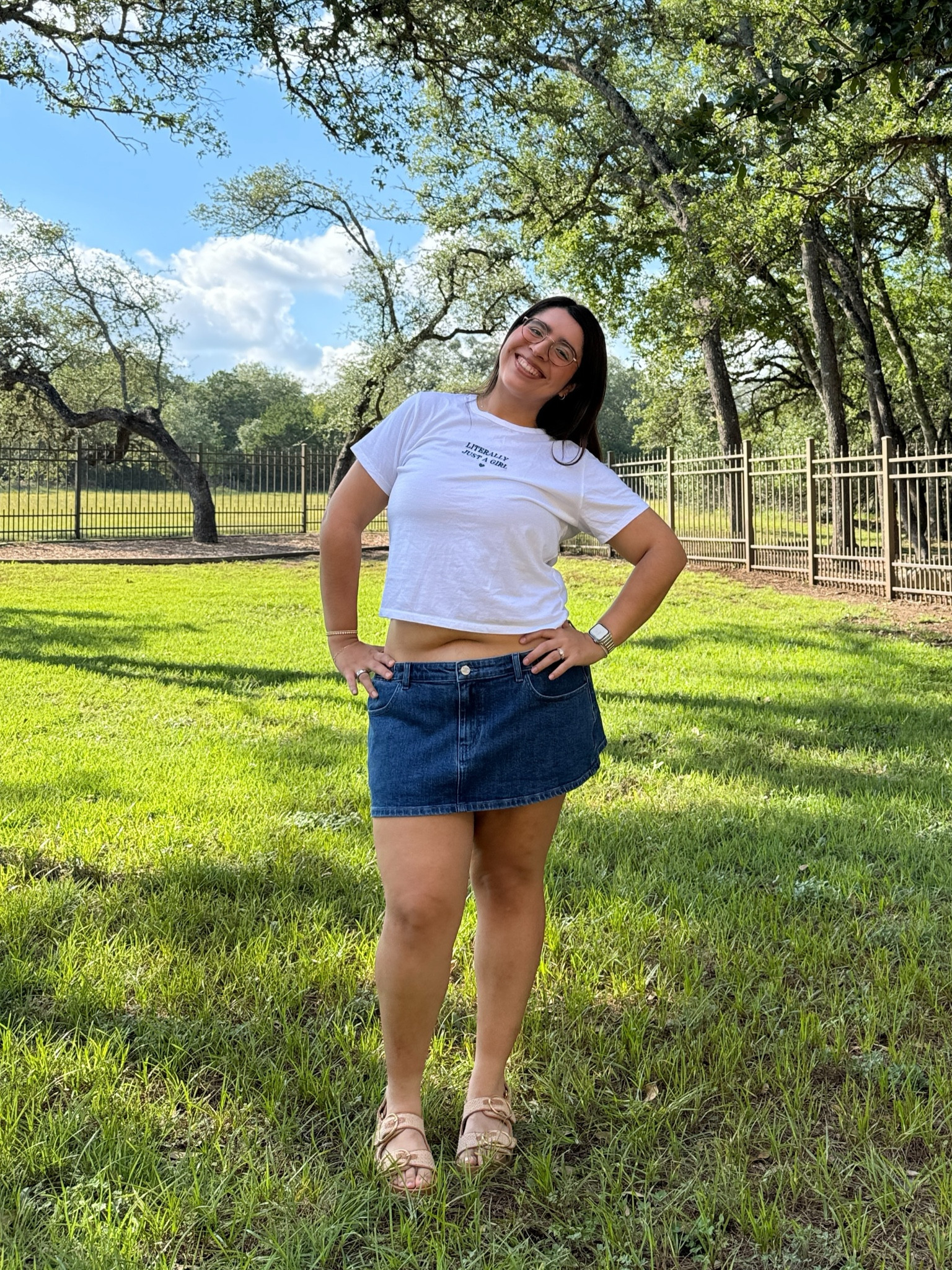 Size medium in the shirt, large in the skirt!

#LTKMidsize #LTKFindsUnder50 #LTKStyleTip