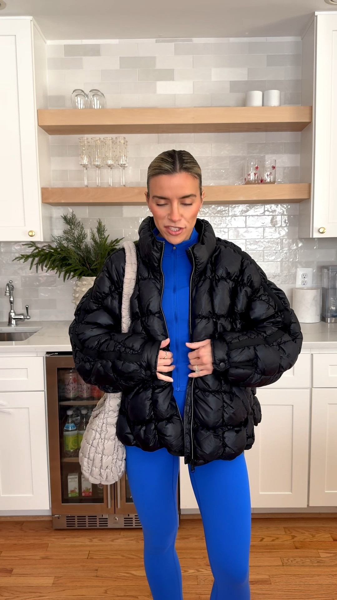 Size 4 leggings
Small top & jacket 

#LTKmomlife #LTKActive #LTKfitnessgoals