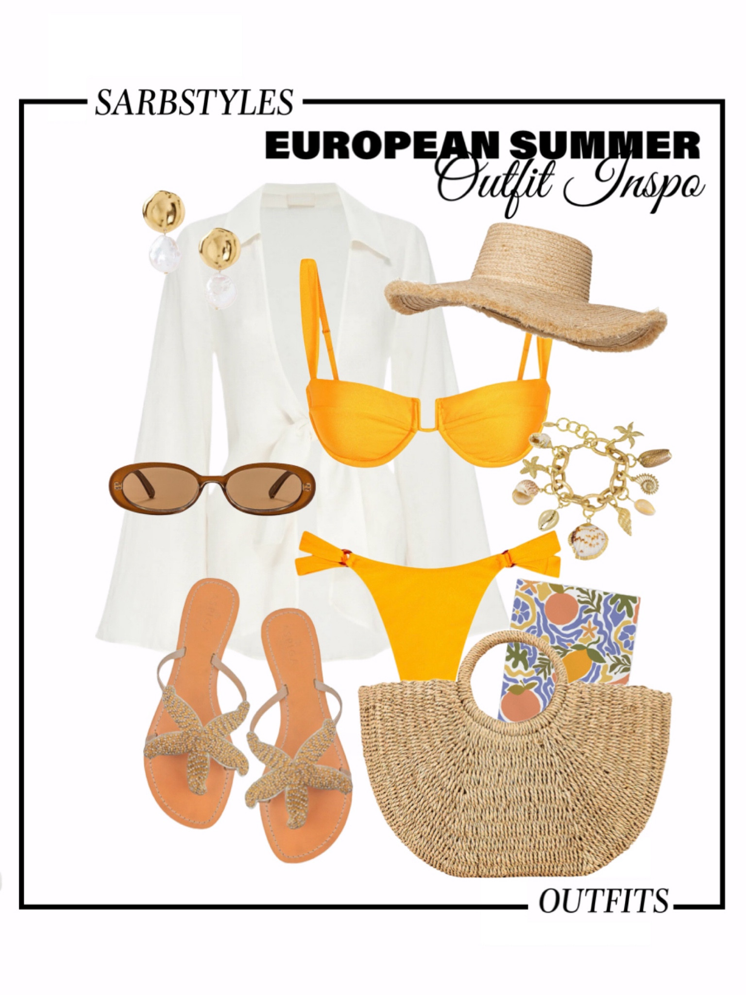 european summer outfit inspo 🐚☀️🍸📸 

➡️comment & follow for new content ideas for future posts!

➡️everything linked below🤍

MENTIONS: 
@mondayswimwear @etsy @aspiga @revolve @ettika @chanluu

TAGS:
#europeansummer #outfitinspo #eurosummer #summeroutfit #summerfashion #europefashion #fashiontiktok #wardrobe #wardrobestylist #styling #virtualstyling #virtualstylist  #fashion #style #ootd #sarbstyles #outfits #moodboard #fashiontips

#LTKTravel #LTKSeasonal #LTKStyleTip
