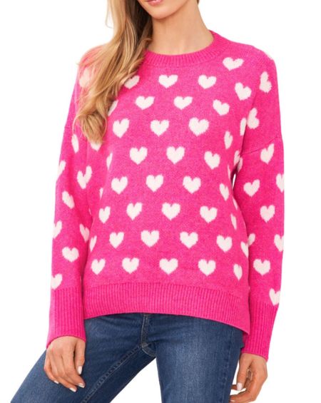 If you have a Sam’s Club membership snag one of these heart sweaters for Valentine’s Day!  