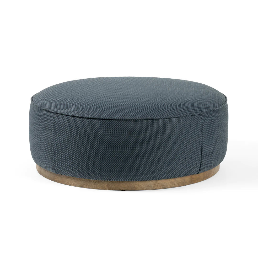 Sinclair Large Round Ottoman | Burke Decor