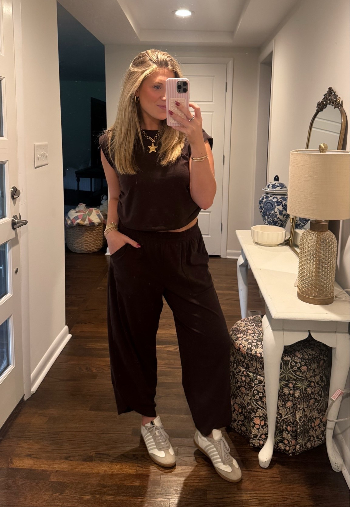 My OOTD!!! From tj maxx, but I linked a similar set on Amazon 😍

Wearing size large (could have done a medium)