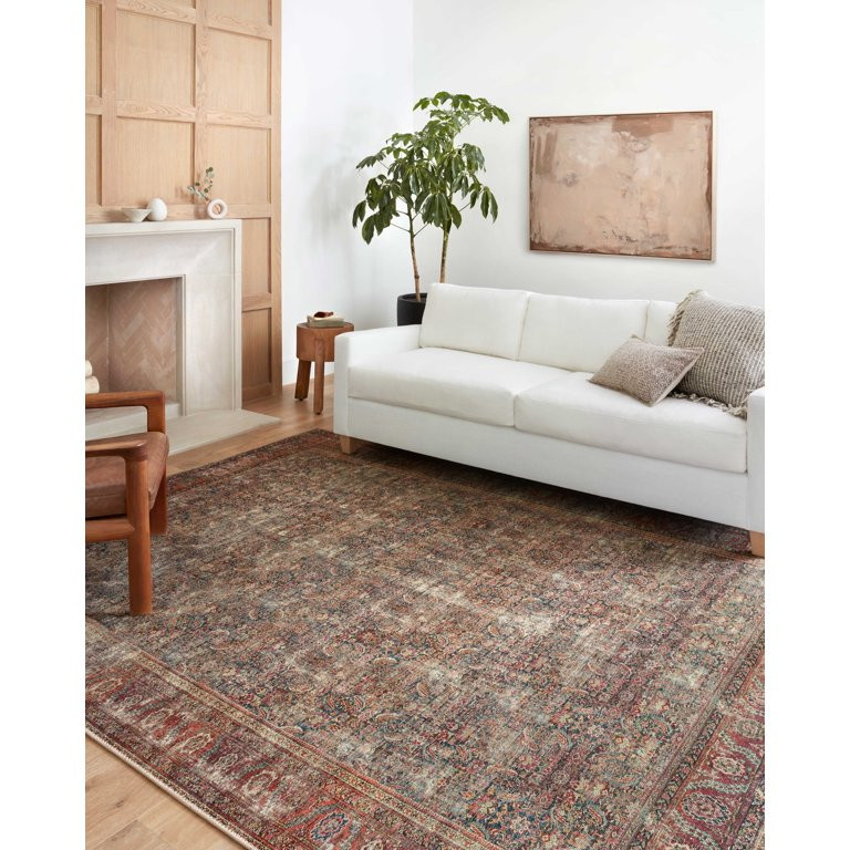 Loloi II Wynter WYN-09 Onyx / Multi Oriental Area Rug 18" x 18" Sample | Walmart (US)