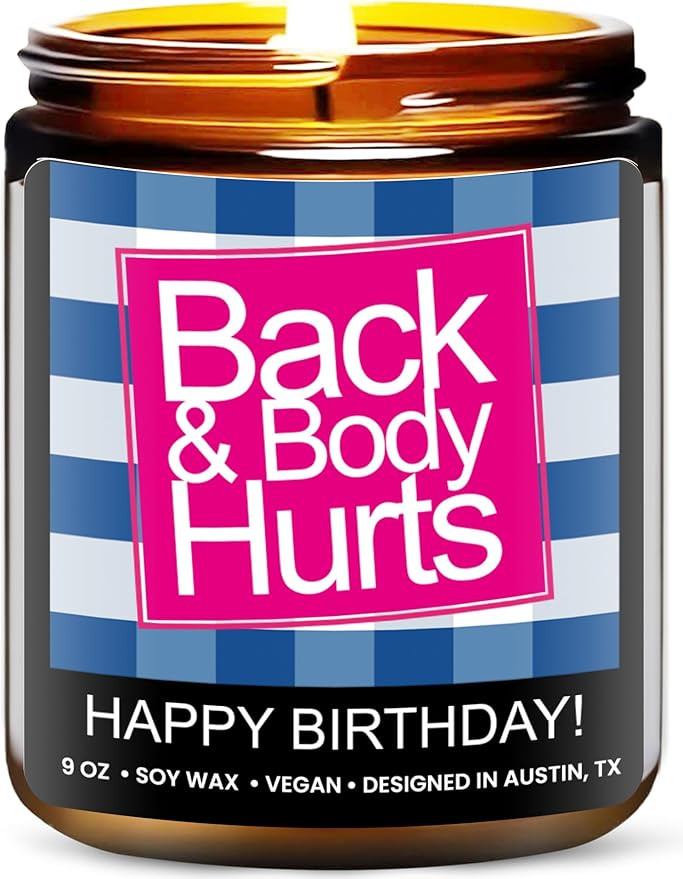 Funny Happy Birthday Candle, Unique Happy Birthday Gifts for Women and Men, Fun Gift Ideas for 30... | Amazon (US)