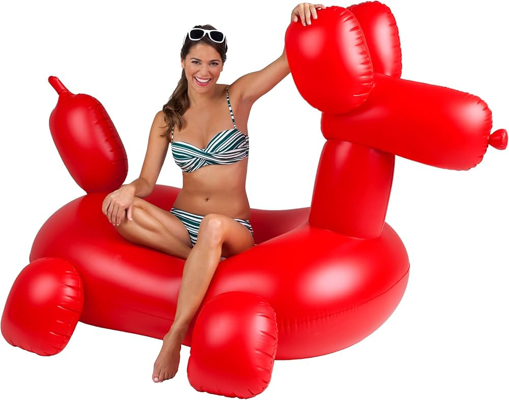 BigMouth Inc. Giant Balloon Animal Pool Float, Over 4' Wide, Fun Inflatable Floatie Tube, Blow Up... | Amazon (US)