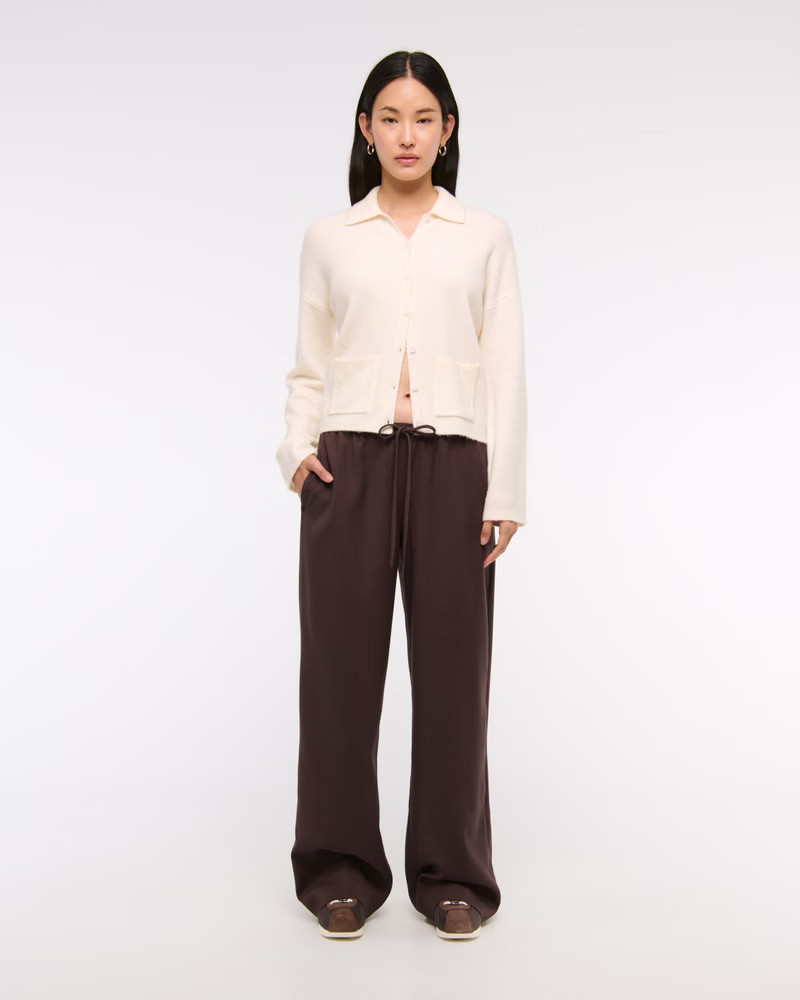 Women's Menswear Pull-On Pant | Women's | Abercrombie.com | Abercrombie & Fitch (US)