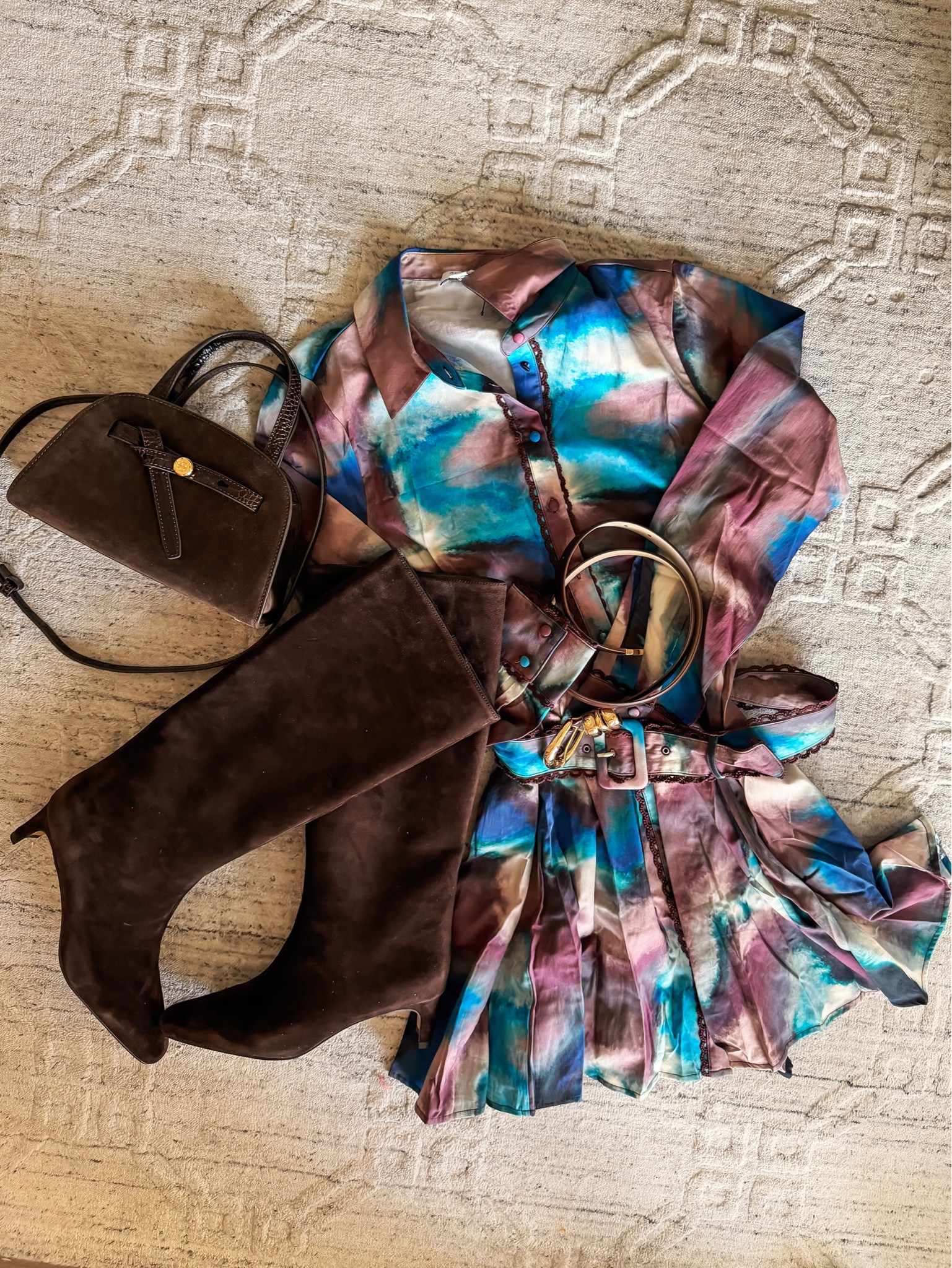 The prettiest fall dress 🤎

#LTKootd #LTKCon #LTKOver40