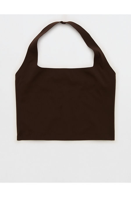 SMOOTHEZ Halter Tank Top NULL Deep Earth S | Aerie