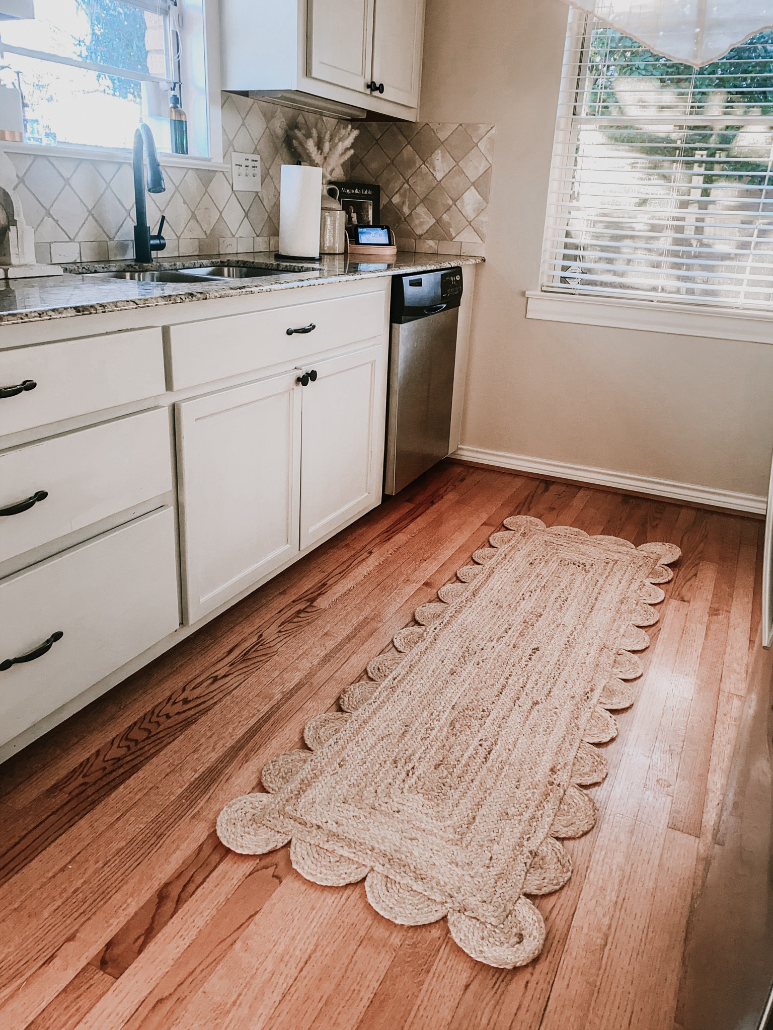 The perfect jute scalloped runner for my kitchen 

#LTKhome #LTKGiftGuide
