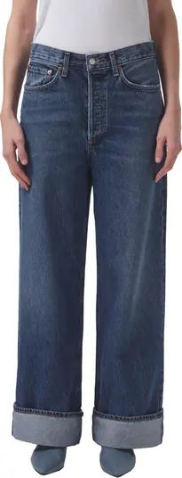 AGOLDE Dame High Waist Wide Leg Organic Cotton Jeans | Nordstrom | Nordstrom