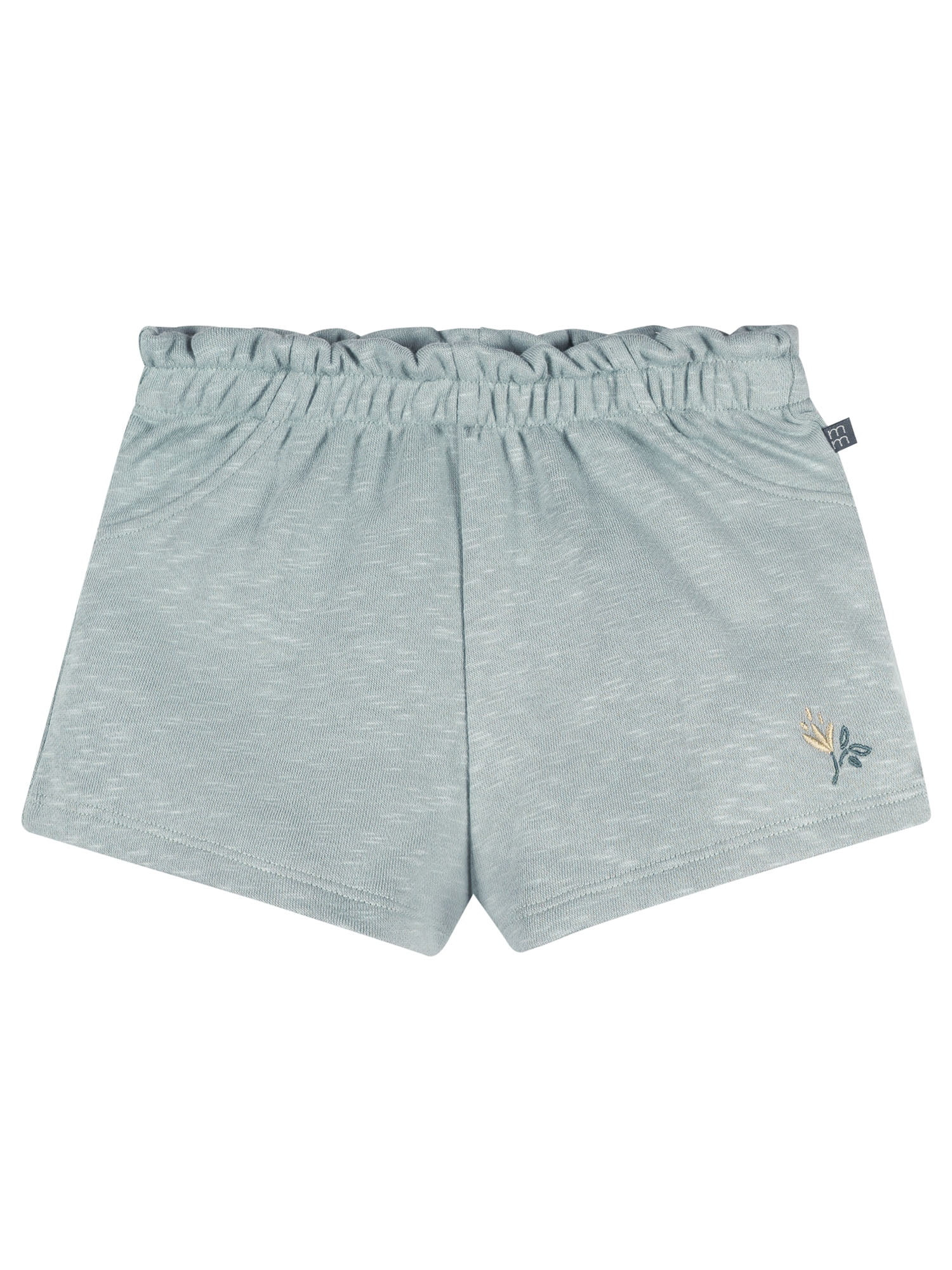 Modern Moments by Gerber Baby and Toddler Girl Loose Ruffled Short, Sizes 0/3 Months - 5T | Walmart (US)