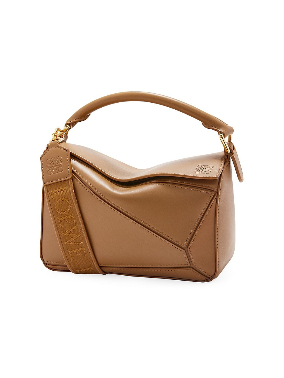 Women's Small Puzzle Leather Bag - Oak | Saks Fifth Avenue