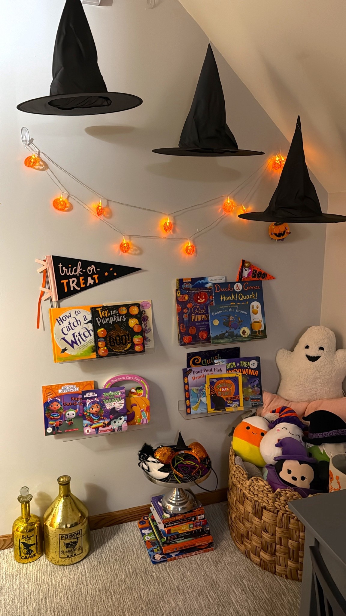 Halloween Playroom Books Decor jack o lantern girls Dress Baseball lifestyle boys shirt Halloween party room boo basket treats#LTKHalloween 

#LTKKids #LTKStyleTip