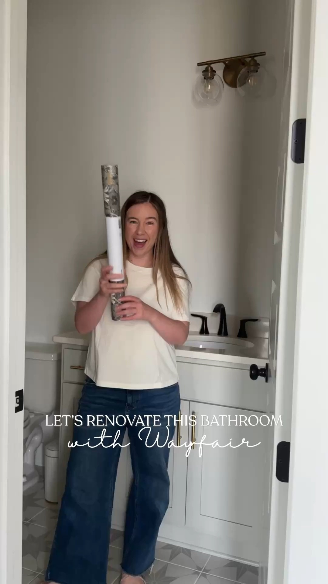 Bathroom makeover, bathroom renovation, bathroom refresh #bathroom #design 

#LTKHome #LTKSaleAlert